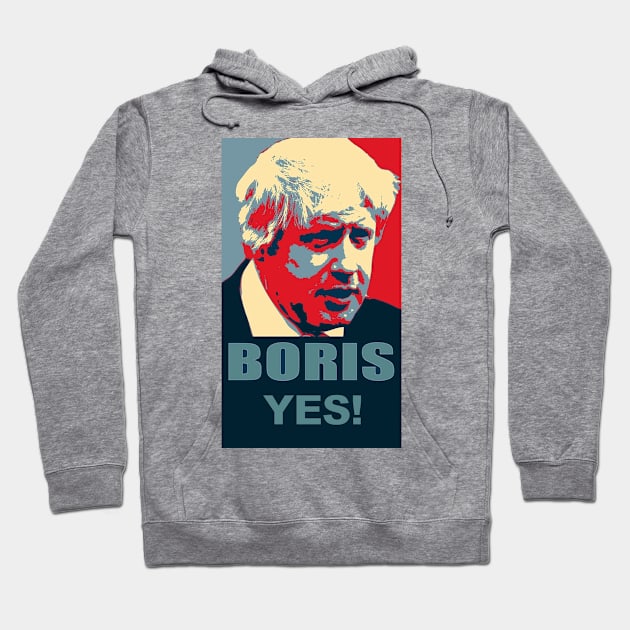 Boris Yes Hoodie by Spacestuffplus